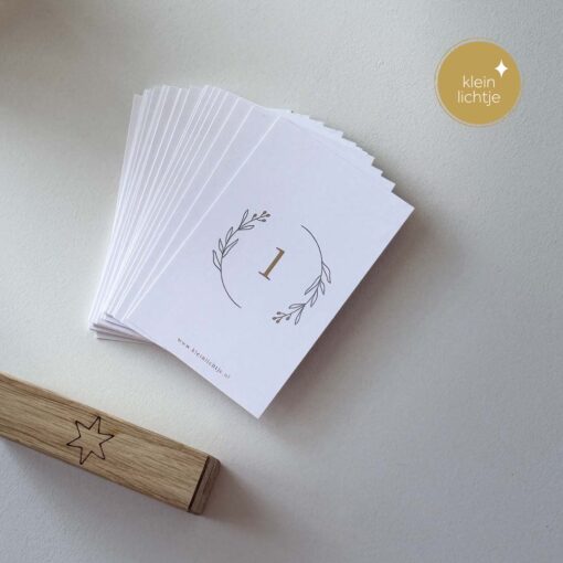 Adventskalender mini set - Afbeelding 4