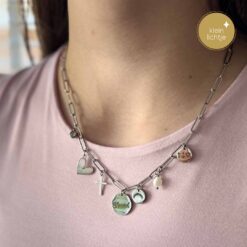 Bedelketting Hannah Zilver