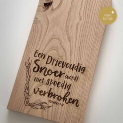 Snijplank lus Een drievoudig