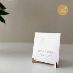 Bordje met Lichtje - Abba Vader