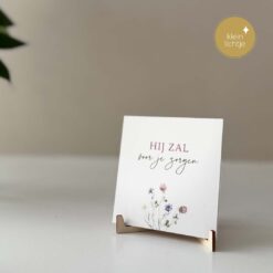 Bordje met Lichtje - Hij zal