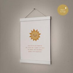 A4 kinderposter God die alles