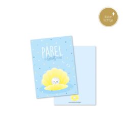 Parel blauw
