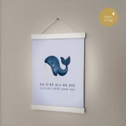 A4 kinderposter Zo diep