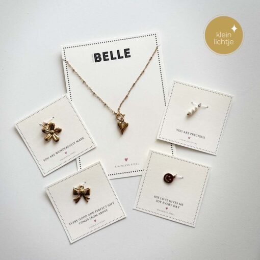 Ketting met hartbedel HvB - Afbeelding 2