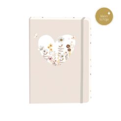Notitieboek Bloem hart