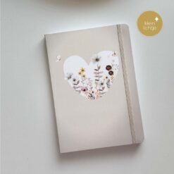 Notitieboek Bloem hart