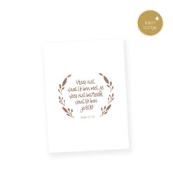 Biancards Vrees niet