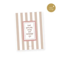 Biancards Want geen ding