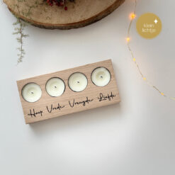 Standaard Advent waxinelichtjes