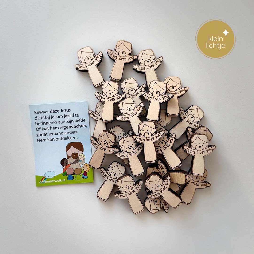 Jesus loves you hout