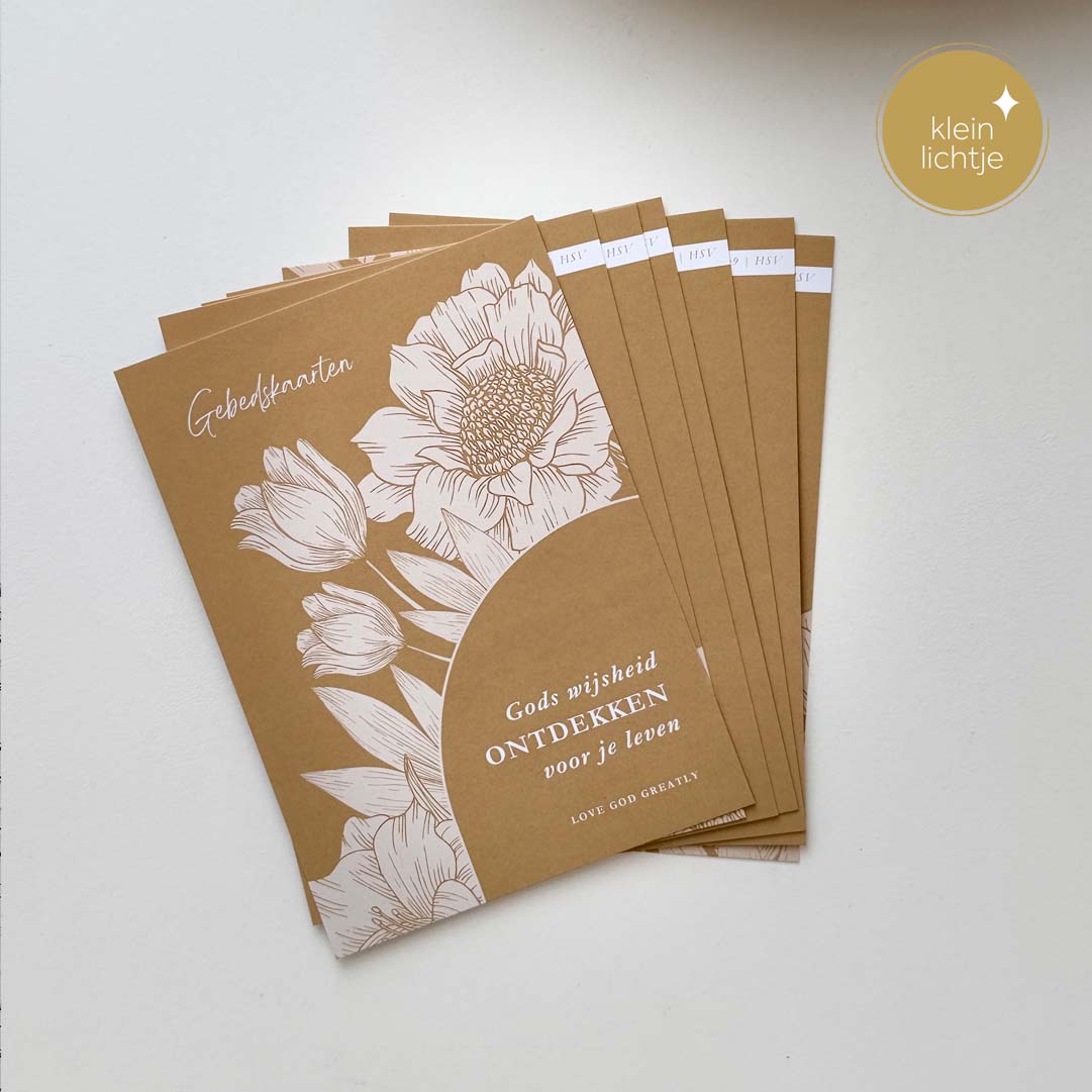 Gebedskaarten LGG Gods wijsheid