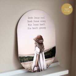 Muurvorm Zoek Jezus veel